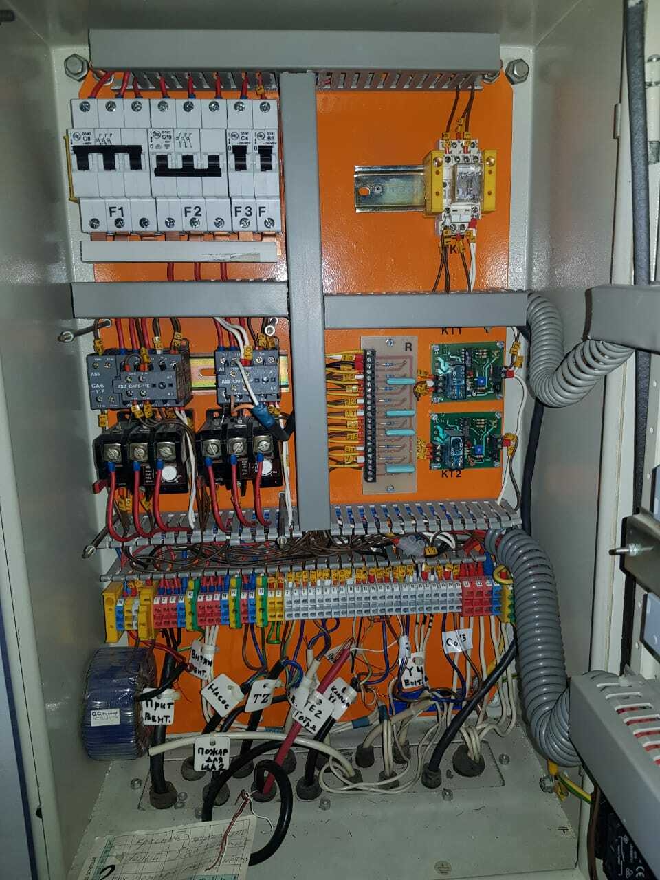 <span style="font-weight: bold;">Модернизация старых щитов автоматики </span>